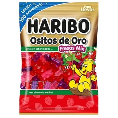 ORO OSITOS Fresa Mix 100grs  Precio 1 ud Compra minima 18 ud