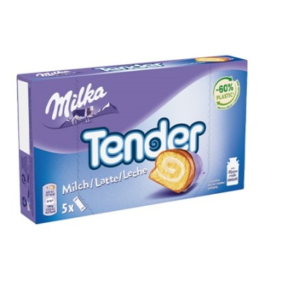Milka TENDER 5 uds de 37 grs (Precio 1 ud)