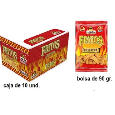 FRITOS Barbacoa 90 gr  precio 1 ud compra c/de 10 uds