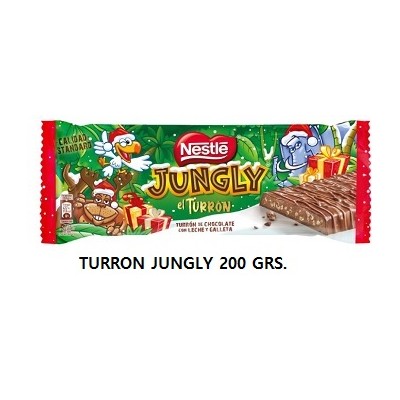Turron Nestle JUNGLY 200 gr