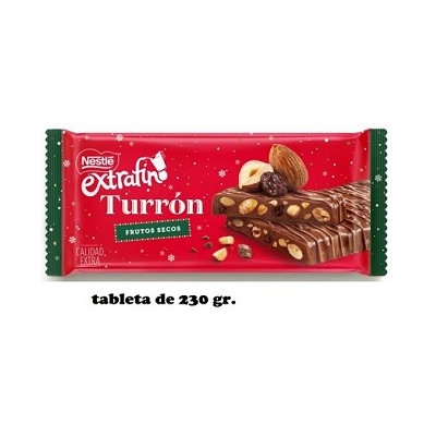 Turron Nestle FRUTOS SECOS 230grs