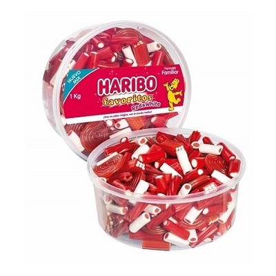 Tarro FAVO RED&WHITE Regal 500grs-HARIBO