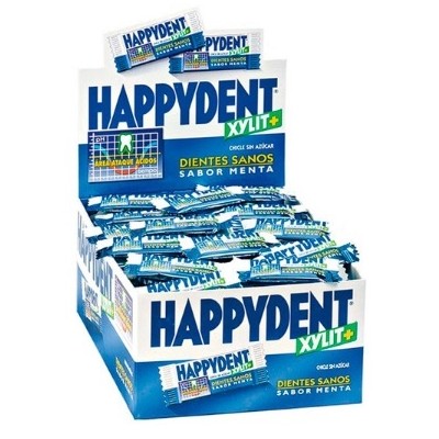 chicles HAPPYDENT Menta 200 ud