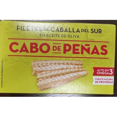 FILETES DE CABALLA Aceite de Oliva 120 G CABO DE PEÑAS