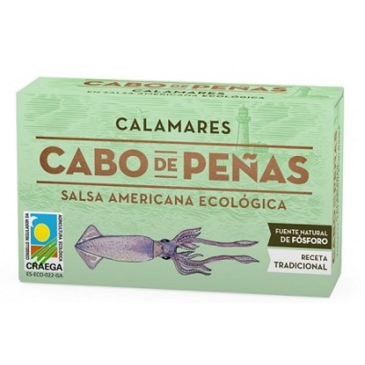 Calamares en Salsa AMERICANA 120 gr. CABO DE PEÑAS