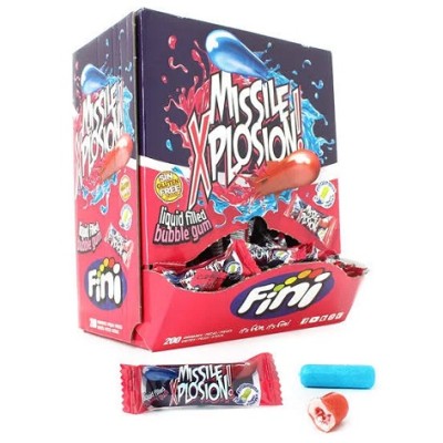 Chicles Envueltos missile XPLOSION 200 uds FINI