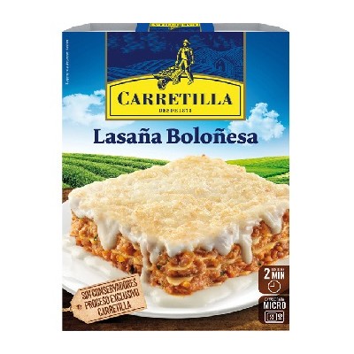 Lasaña Boloñesa Carretilla