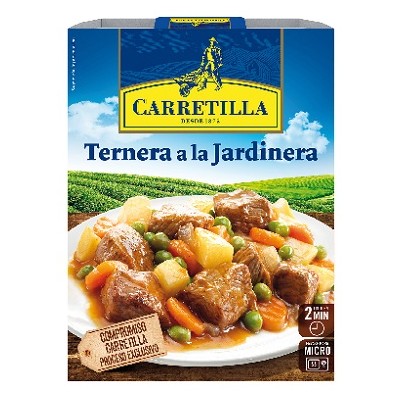 Ternera a la jardinera CARRETILLA