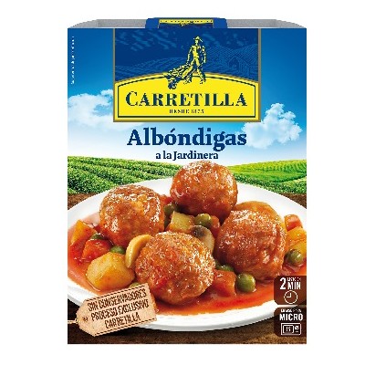 Albondigas a la jardinera CARRETILLA