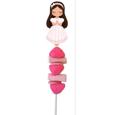 PINCHO DE CHUCHES COMUNION NIÑA caja de 18 uds