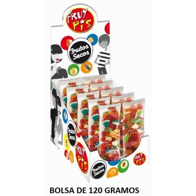 BOLSA GOMA FRUYPIS 100grs Minimo de compra 18 uds