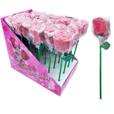 ROSAS DE MARSHMALLOW 24 und. de 30 grs.