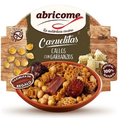 CAZUELA CALLOS con GARBANZOS 8x415grs.ABRICOME