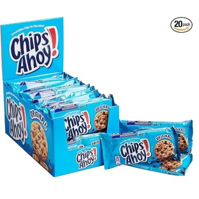 GALLETA CHIP AHOY 40 gr caja de 20 unds