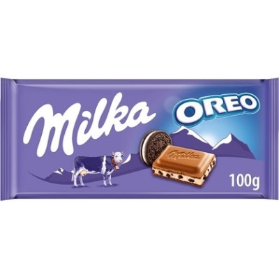 TABLETA Milka OREO 22 uds de 100 grs.(precio 1 ud)