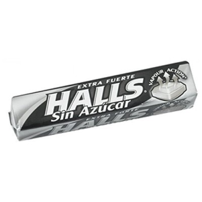 CARAMELOS HALLS S/Azucar EXTRAFUERTE 20 uds.