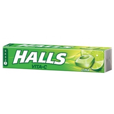 CARAMELOS HALLS LIMA-VITAMINA C 20 uds.