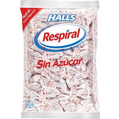 CARAMELOS Respiral Sin AZUCAR bolsa 1 kg 315 uds aprox