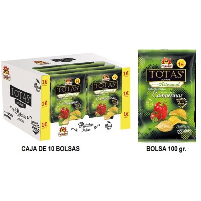 PATATA CAMPESINA TOSFRIT bolsa 100 grs