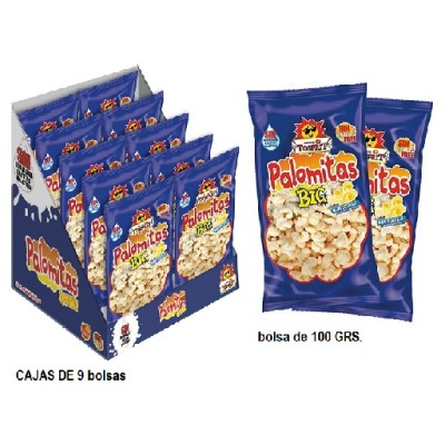 PALOMITAS mantequilla TOSFRIT bolsa 100 grs