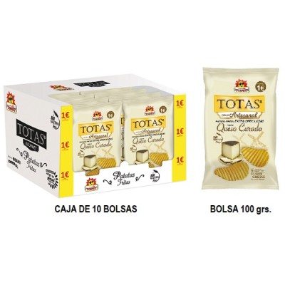 Patata QUESO curado TOSFRIT bolsa 100 grs