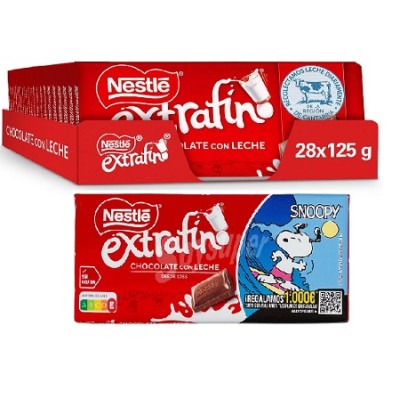 Tableta NESTLE chocolate Leche 125gr