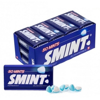 Caramelos LATA Smint PEPPERMINT 12 uds