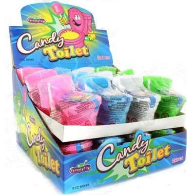 CANDY TOILET,estuche de 24 und.(precio del estuche)