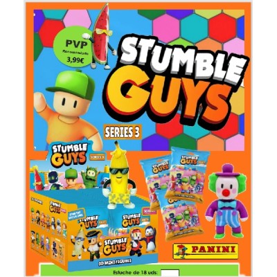 Sobres STUMBLE GUYS Serie3. 18und. 2024/25