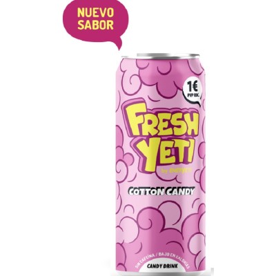 BEBIDA FRESHYETI COTTON caja 24 uds