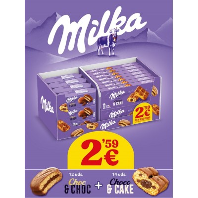 LOTE SOFT MILKA 24 unds.