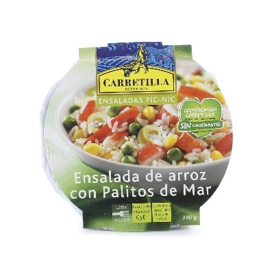 Ensalada de arroz con palitos CARRETILLA