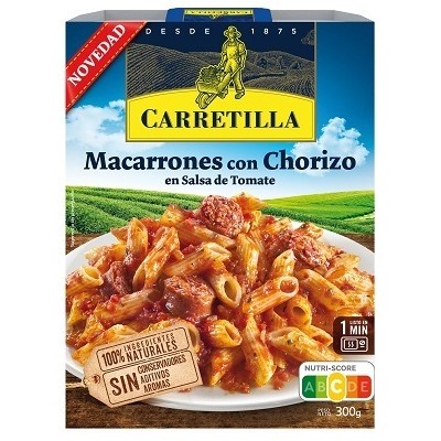 Macarrones con chorizo CARRETILLA