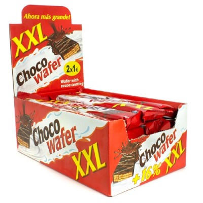 CHOCO WAFER XXL CACAO 24x70gr.