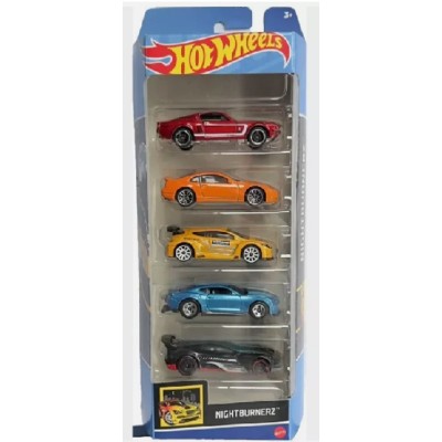 HOT WHEELS PACK DE 5 und.