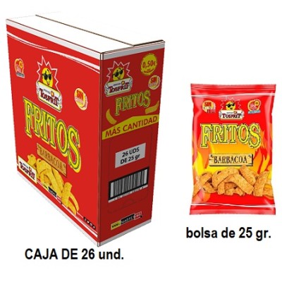 FRITOS BBQ TOSFRIT 25 grs