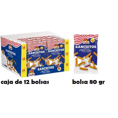 RANCHITOS Queso TOSFRIT bolsa 80 gr