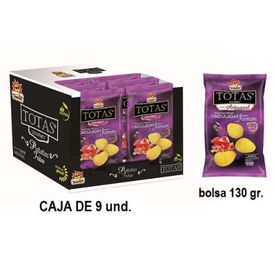 PATATAS JAMON TOSFRIT bolsa 130 grs