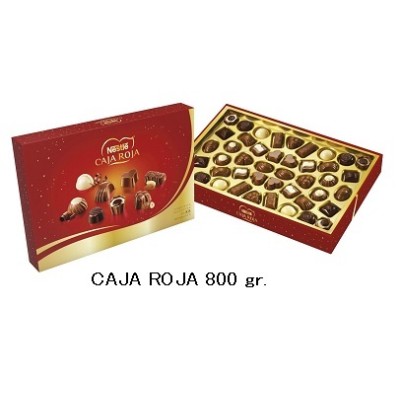 CAJA Roja 800 grs