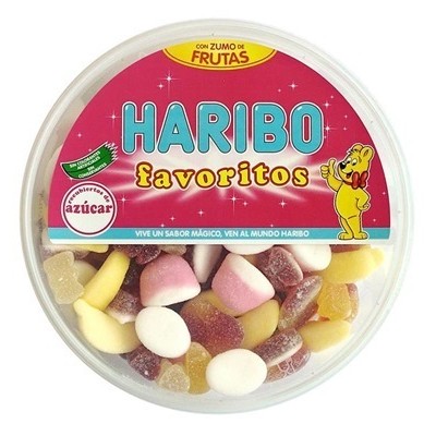 Tarro FAVORITOS Caja 500grs azucar-HARIBO