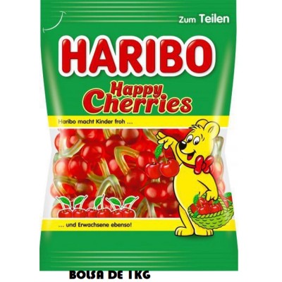 CEREZA Brillo bolsa 1kg. HARIBO