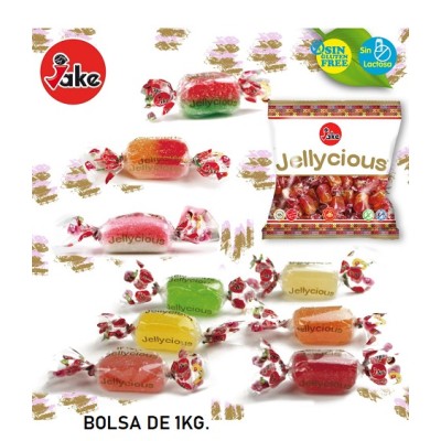 Caramelos masticables de Jake JELYCIUS SURTIDO Bolsa 1kg.