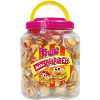 Mini Hamburgesas Trolli 90 uds