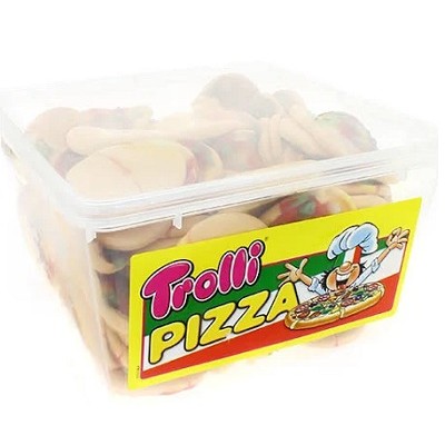 Pizzas Golosinas TROLLI 120 uds