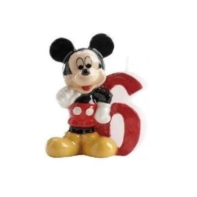 VELAS MICKEY N§6 cumplea¤os