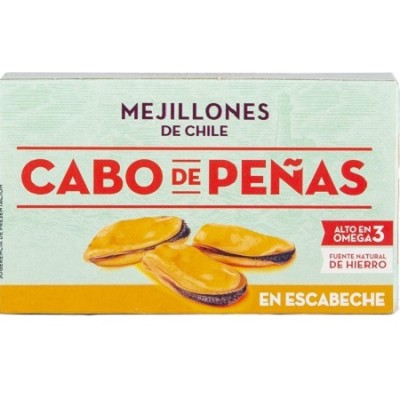 Mejillones Escabeche chili 85 grs CABO DE PEÑAS