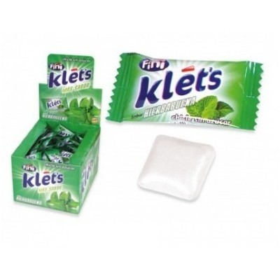 Chicle klets HIERBABUENA 200 uds