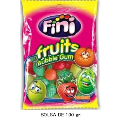 Macedonia FRUIT-BUBLEGUM 12 bolsitas de 90 gr Precio 1ud