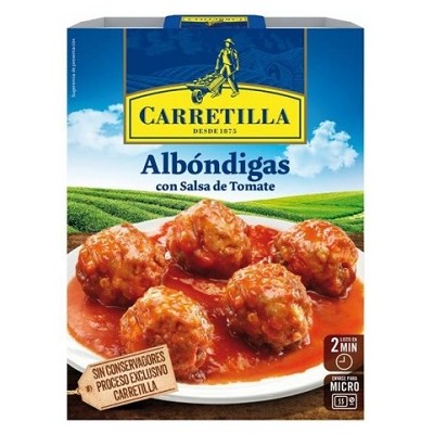 Albondigas con tomate de CARRETILLA