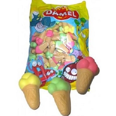 Gominolas HELADOS Damel 250 uds